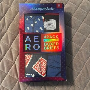 Aeropostale Blue Boxer Briefs Multi-Pack
